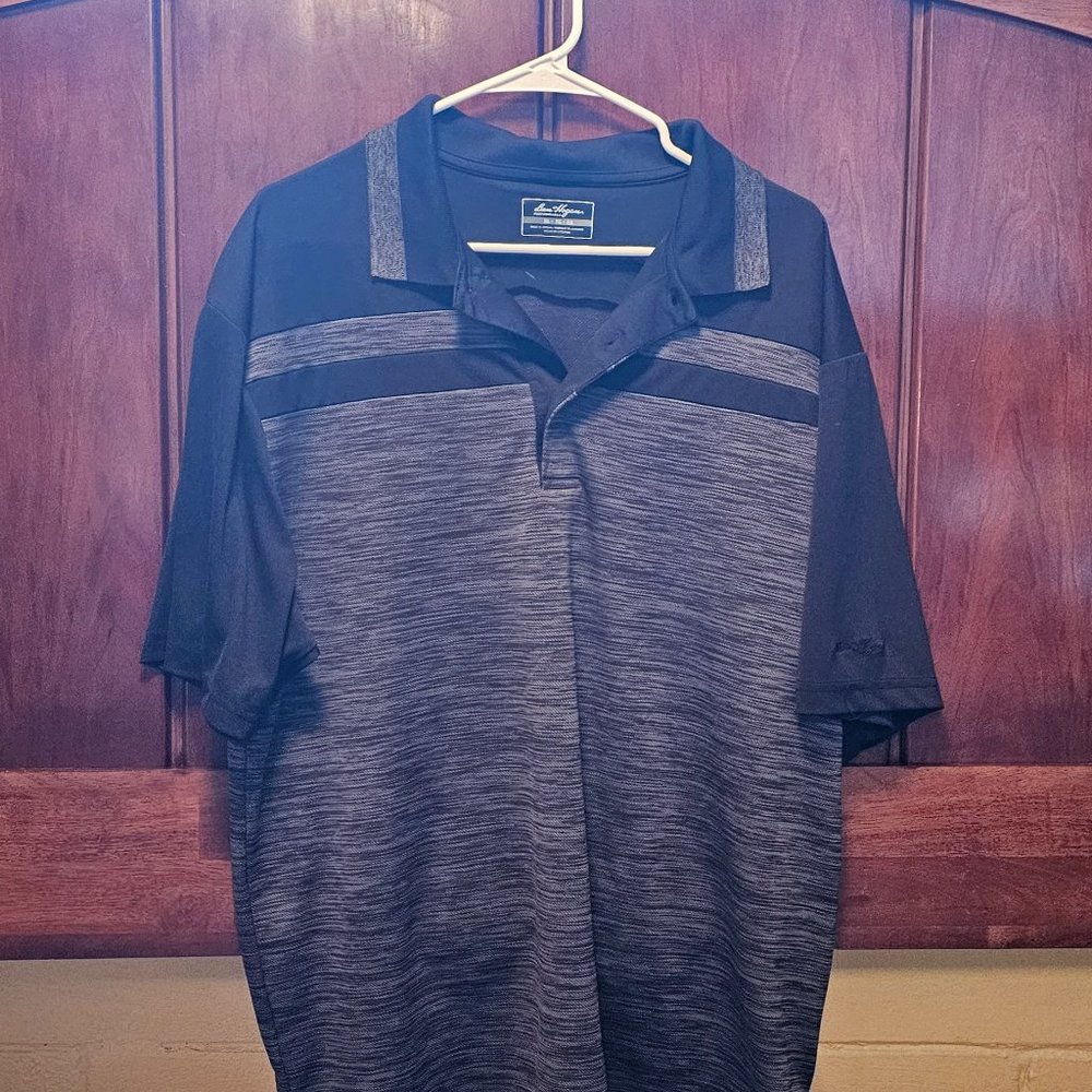 Ben Hogan Performance Polo Shirt Mens Black Lightweight Size XL